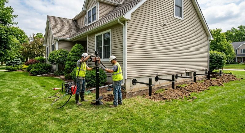 Our team working on Concrete Installation projects in Prince Georges County, MD