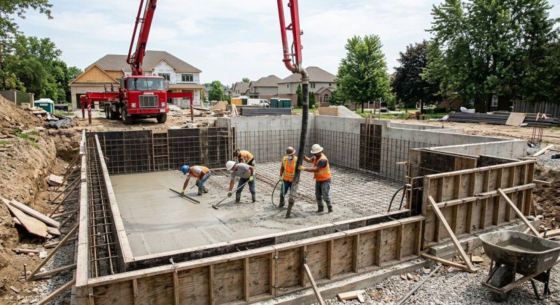 Basement Concrete Installation in Prince Georges County, MD