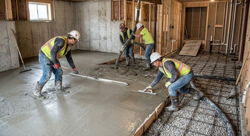 Basement Slab Installation in Prince Georges County, MD