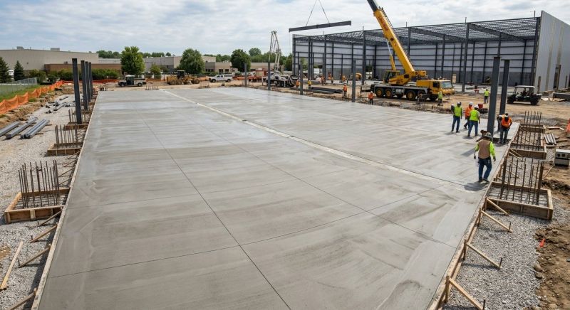 Commercial Slab Construction in Bethesda, MD