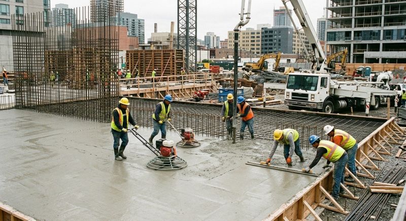 Commercial Slab Installation in Lothian, MD