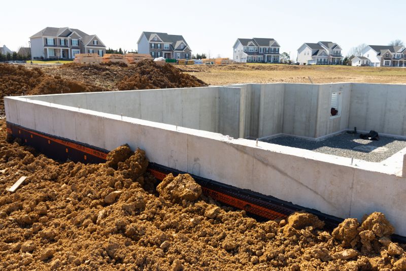 Concrete Foundation Installation in Chesapeake Beach, MD
