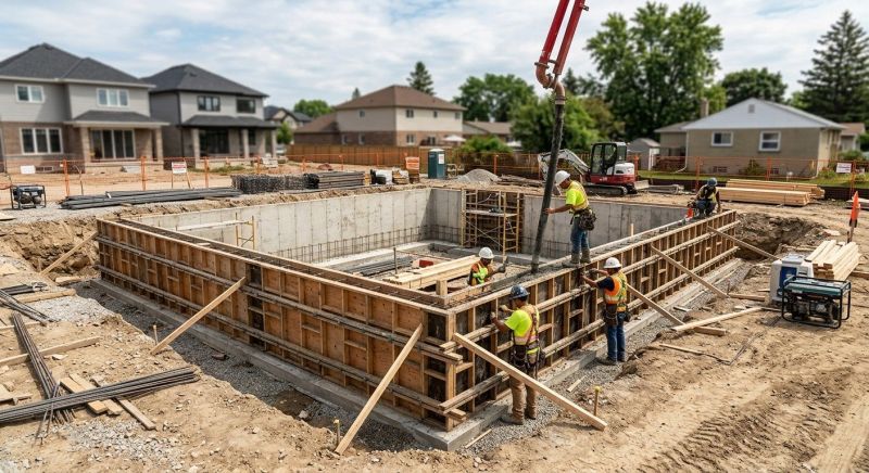 Foundation Construction in Oakton, VA