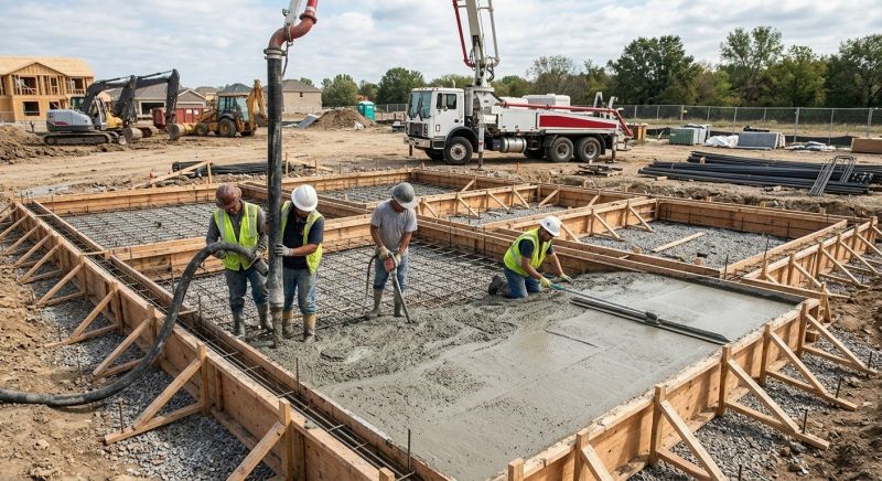 Foundation Wall Pouring in Indian Head, MD